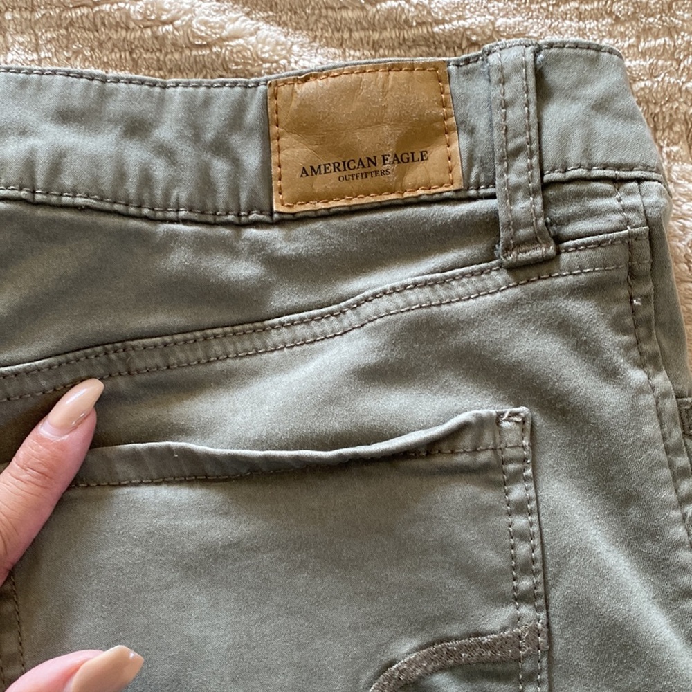 American Eagle Cargo Pants Button Down. Zippers E… - image 6